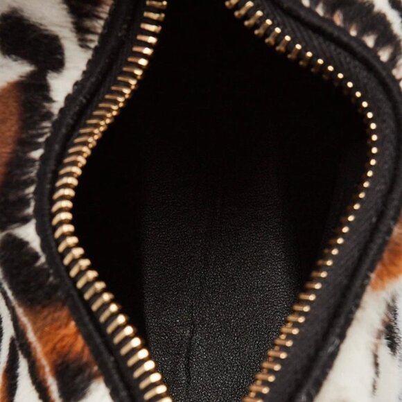 Fendi Pony Hair Vitello Grace Ocelot Fendigraphy Nano Bag-7AS089 - Picture 9 of 12